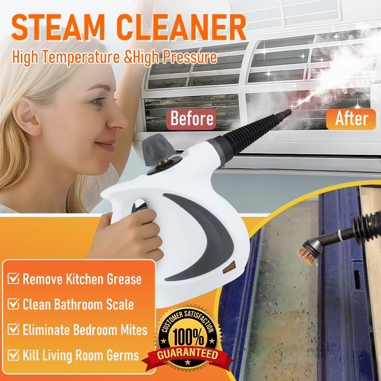 9-in-1 High-Pressure Steam Cleaner