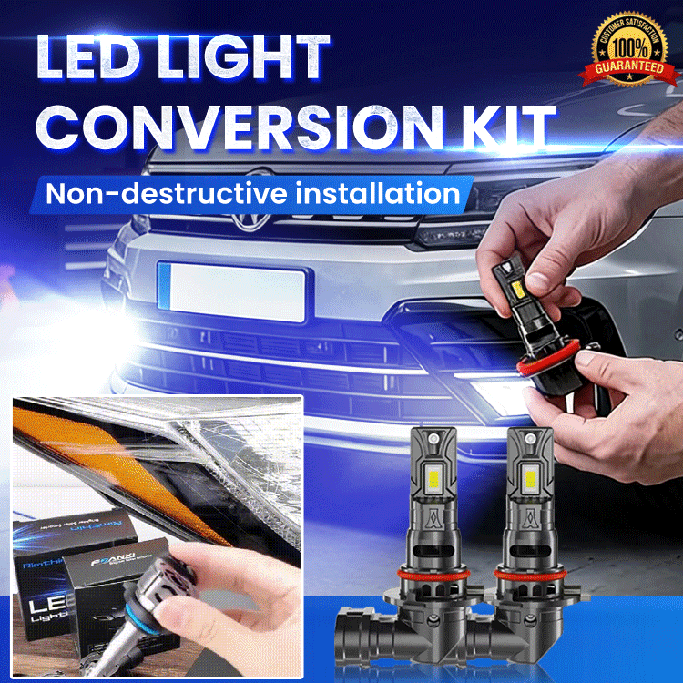 Ultra-Bright LED Headlight Bulbs — Plug & Play 2-Pack