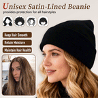 Satin-Lined Beanie — Warmth Without Static or Frizz