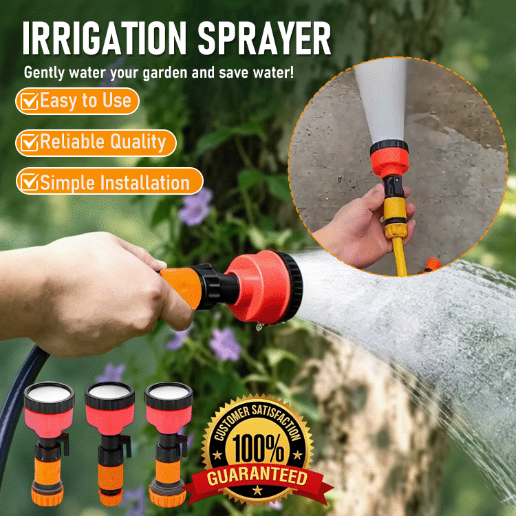 High-Pressure Garden Spray Nozzle — Powerful, Adjustable Water Flow in Seconds