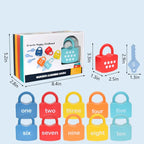 🧠 Montessori Lock & Key Learning Toy