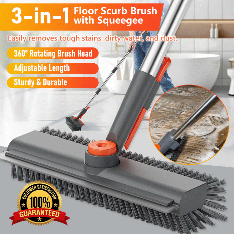 Clean Stubborn Dirt in Seconds — No Bending Needed