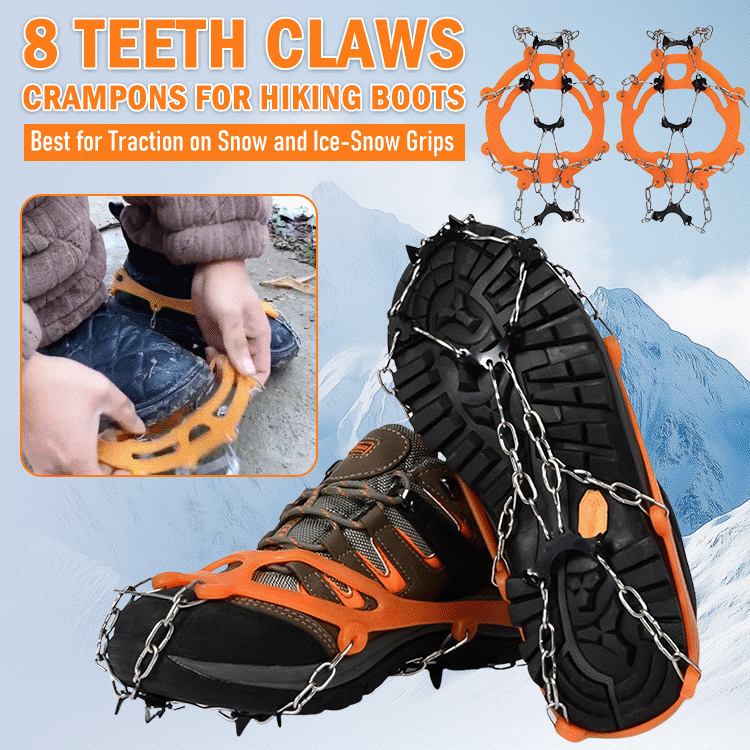 Winter Ice Cleats – Walk Safely on Snow & Ice Without Slipping