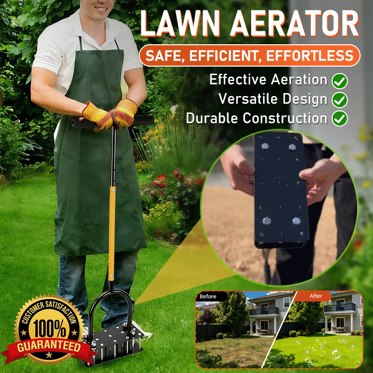 Lawn Aerator Tool — Restore Healthy, Green Grass from the Roots