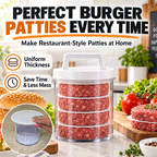 5-Layer Stackable Burger Patty Maker Press – Prep, Stack & Store