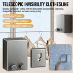 Invisible Retractable Clothesline — A Clean, Space-Saving Drying Solution for Every Room