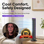 Compact Bladeless Tower Fan