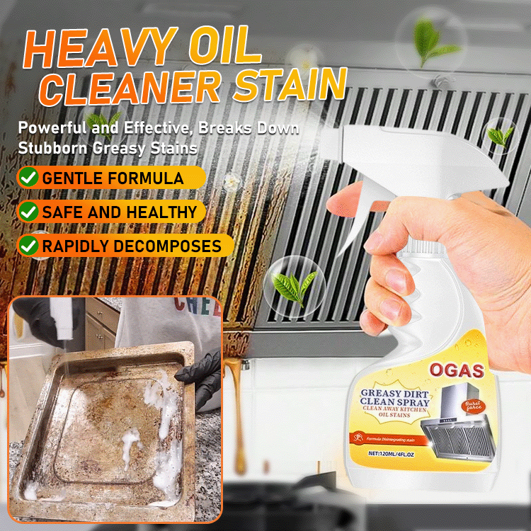 Heavy-Duty Grease Cleaner for Burnt-On Kitchen Messes