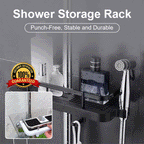 Adjustable Shower Organizer – No-Drill, Self-Draining & Ultra Stable