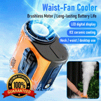 Hands-Free Cooling Mist Fan – Portable Wearable Air Conditioner for Summer