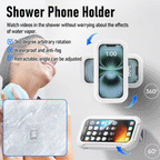 Waterproof Shower Phone Holder — Watch, Scroll & Relax Hands-Free
