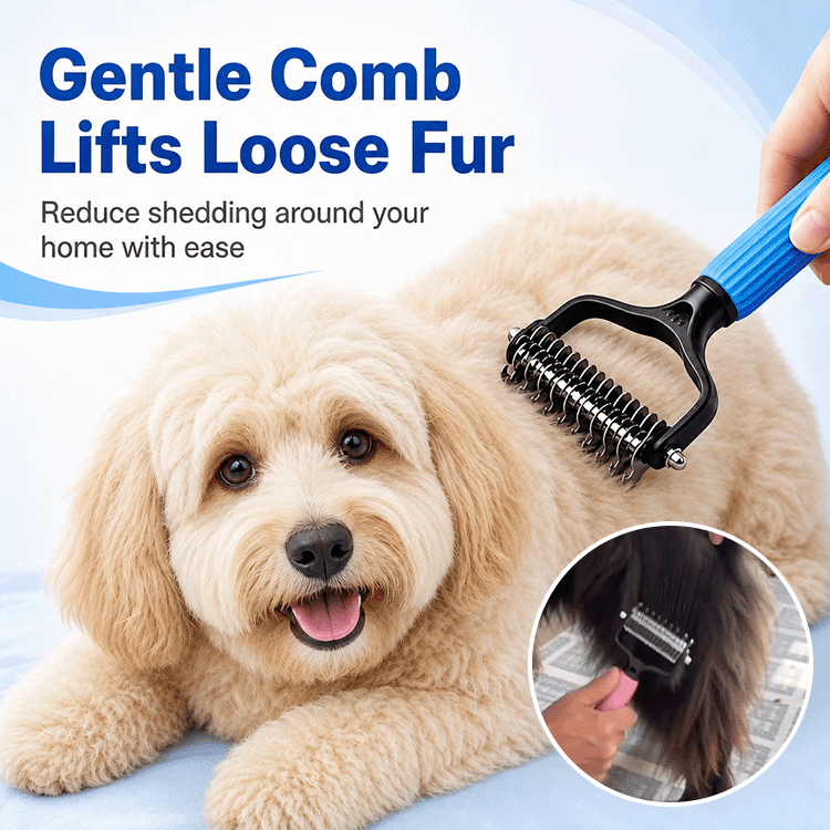 Pet Pro Large Head Dematting & Deshedding Grooming Tool