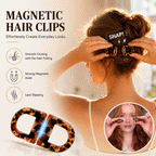 Magnetic No-Pull Hair Styling Clip