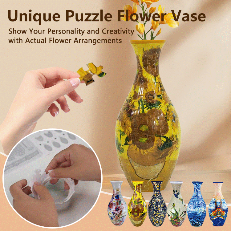 BloomCraft 3D Puzzle Vase