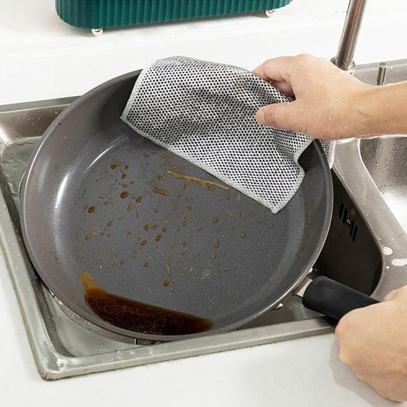 Anti-scratch cloth for gentle and effective cleaning (X3)
