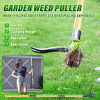 Original Stand-Up Weed Puller with Long Handle — No Bending, No Knee Pain, Just Clean Results