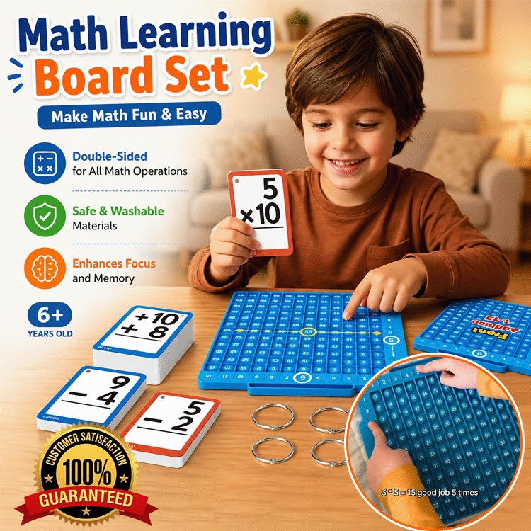 Interactive Multiplication Learning Board Set