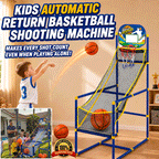 Kids’ Automatic Ball-Return Basketball Set