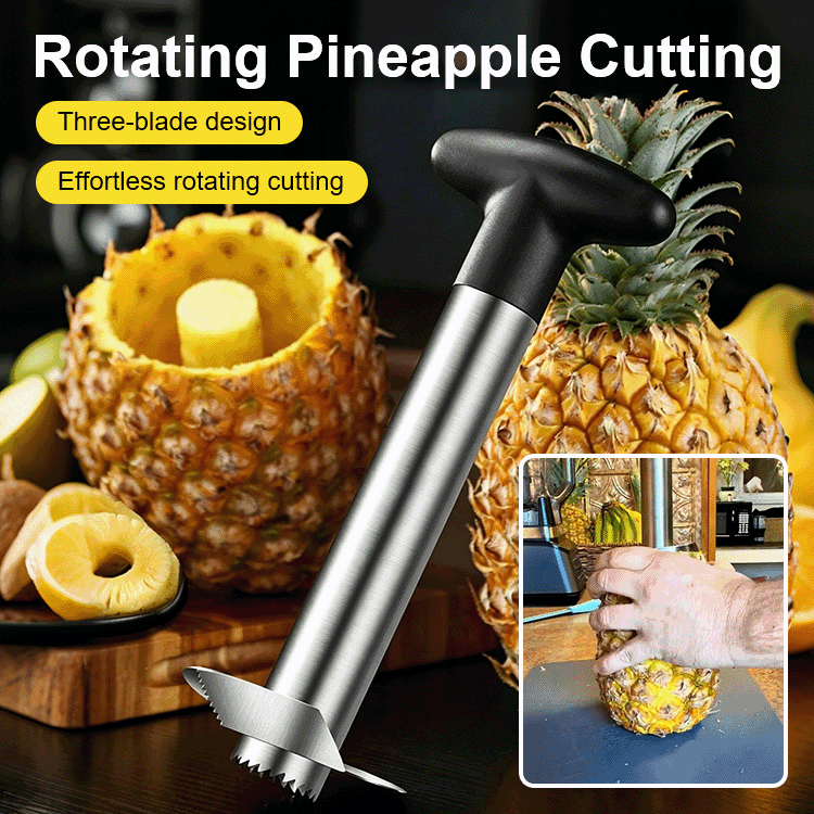 PineCore™ Pineapple Corer — Perfect Rings in Seconds, No Mess