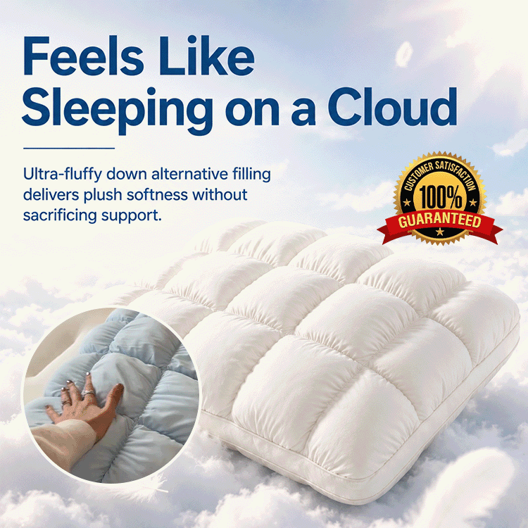 Cooling Puff Support Pillow