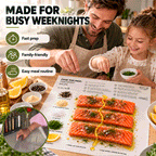 Recipe-Printed Parchment Paper Sheets