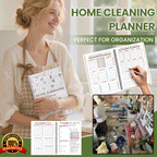 ADHD-Friendly Cleaning Planner – Home Organization & Daily Cleaning Checklist