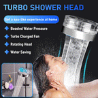 PowerBoost High-Pressure Shower Head with Built-In Filter