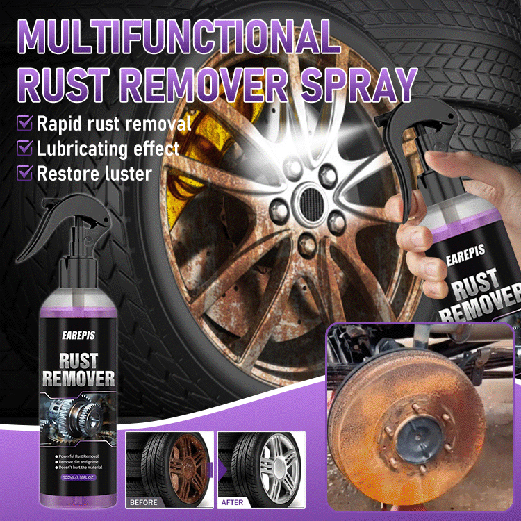 High-Performance Rust Remover Spray for Metal Surfaces