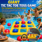 Inflatable Pool Tic Tac Toe Game