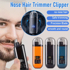 Digital Display Nose Hair Trimmer — Safe, Painless Grooming in Seconds