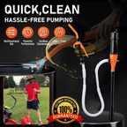 Battery Powered Fuel Transfer Pump with Flexible Hose