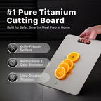 SnuggyHome Titanium Cutting Board