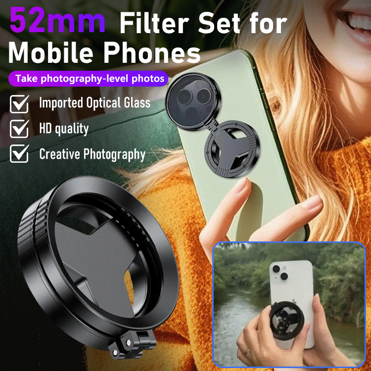 Magnetic Phone Lens Filter for Clear, Cinematic Shots