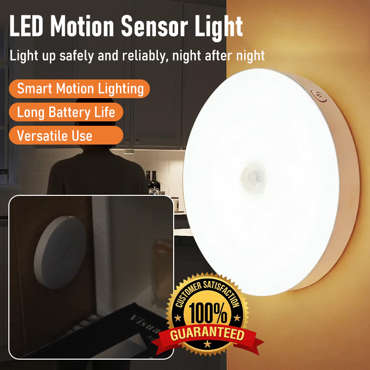 Wireless Motion Sensor LED Light with Magnetic Mount