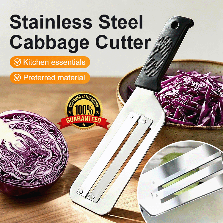 SlicePro™ Stainless Steel Cabbage Shredder
