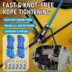 Rope Adjuster Tensioner Kit (6-Pack) — Heavy-Duty Outdoor Cinch System