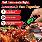 Instant Read Meat Thermometer — Perfect Cooking Every Time