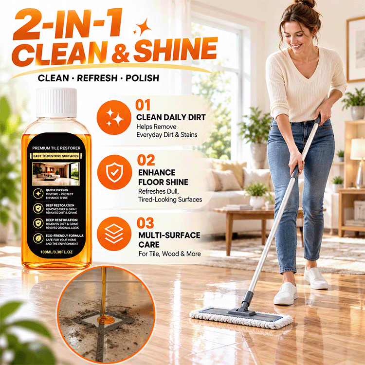 2-in-1 Multi-Surface Floor Restorer & Polish
