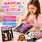 Foil Art Craft Book For Kids