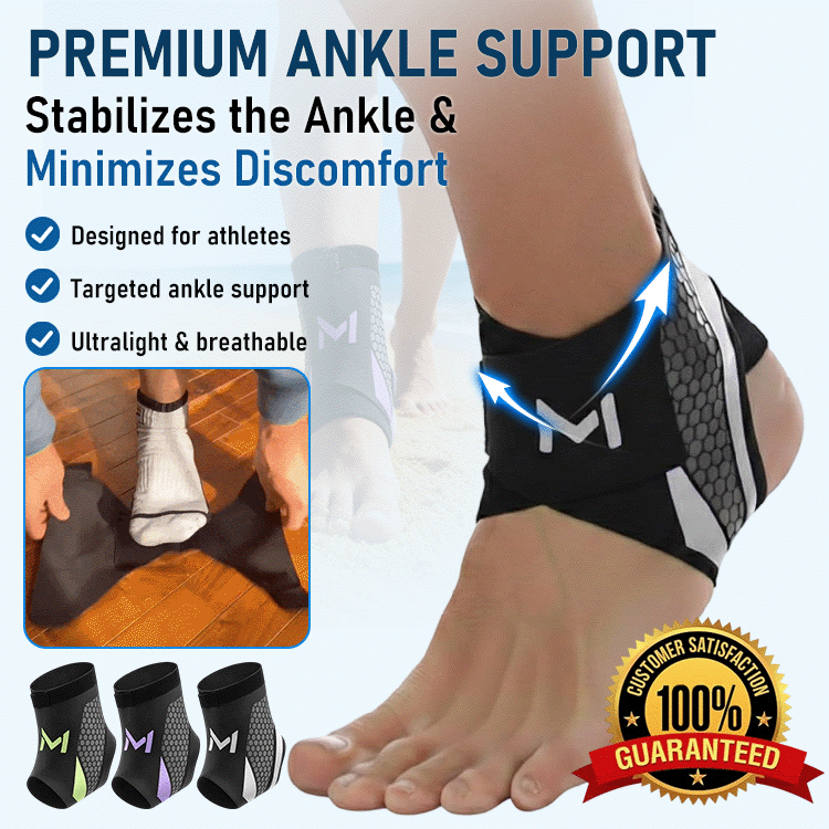 AnkleGuard™ Compression Support (1 Pair)