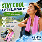 Instant Cooling Towel Wipes