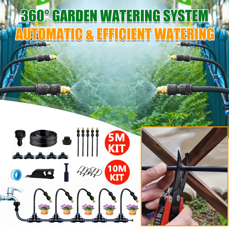 360 Degree Adjustable Copper Sprayer Atomizing System