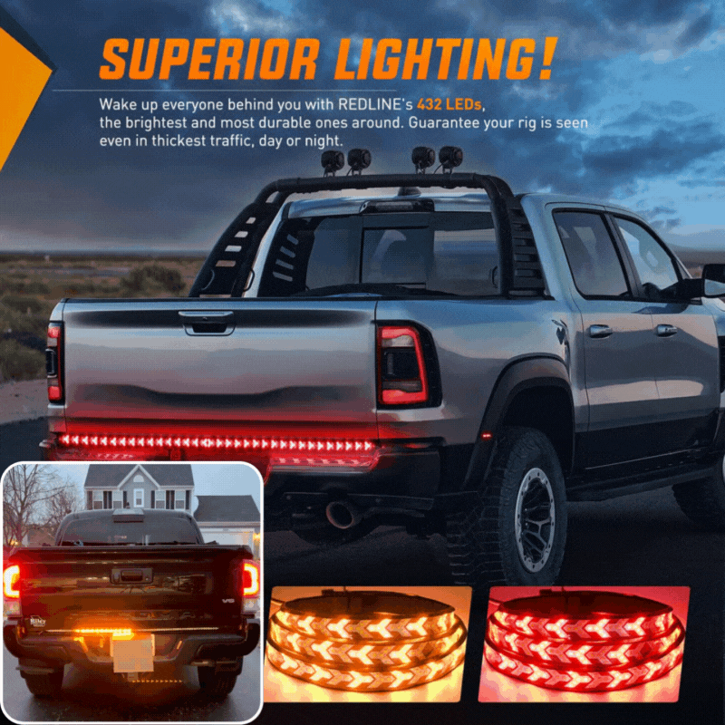 LED Tailgate Light Bar Strip