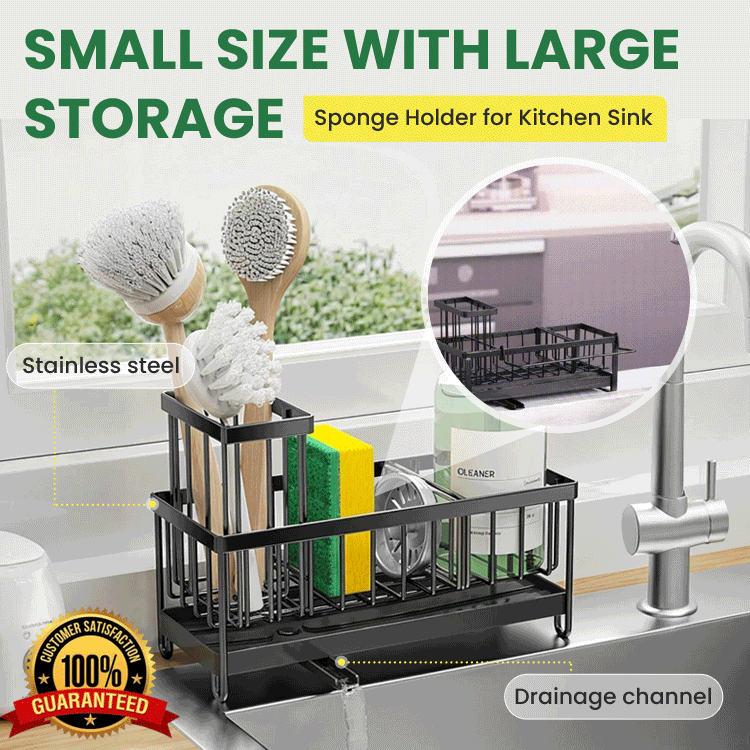 Adjustable Kitchen Sink Caddy Organizer