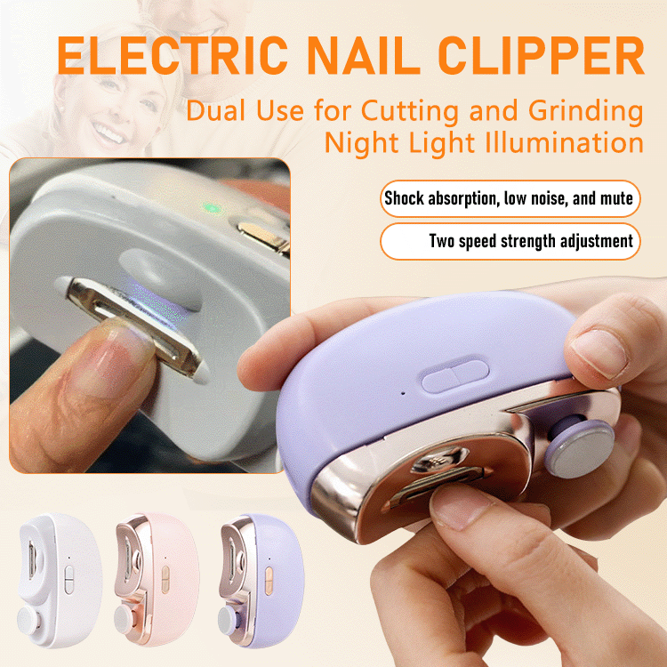 NailGleam - 3-in-1 Electric Nail Clipper