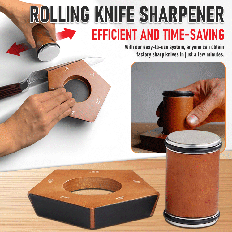 Pro 5-Angle Rolling Knife Sharpener
