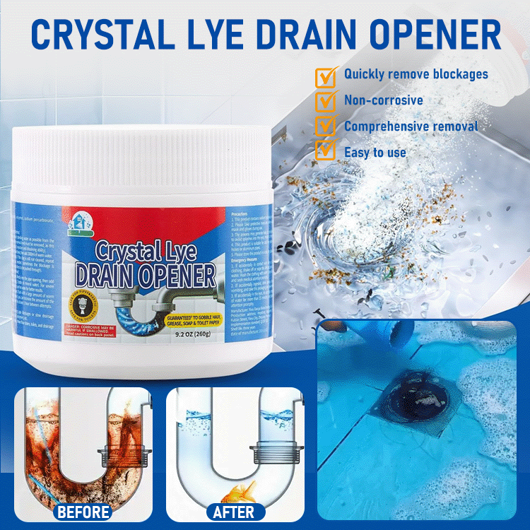 FlowFix - Crystal Sink Drain Cleaner