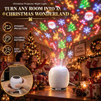 Christmas Rotating Projector Night Light