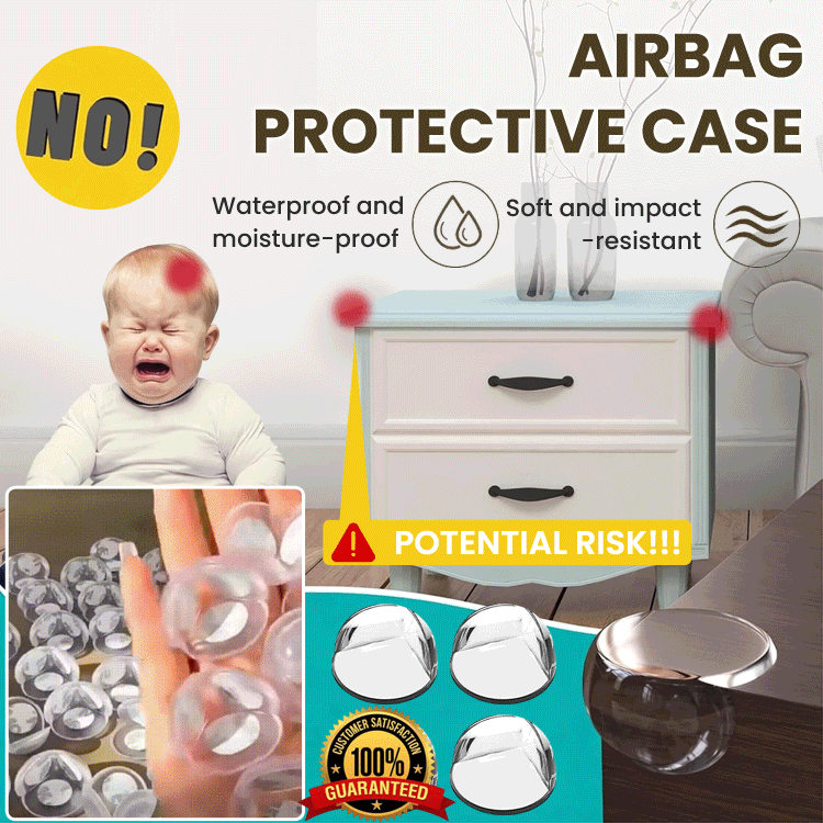 Air-Cushion Corner Guards – Clear Baby Safety Furniture Edge Protectors