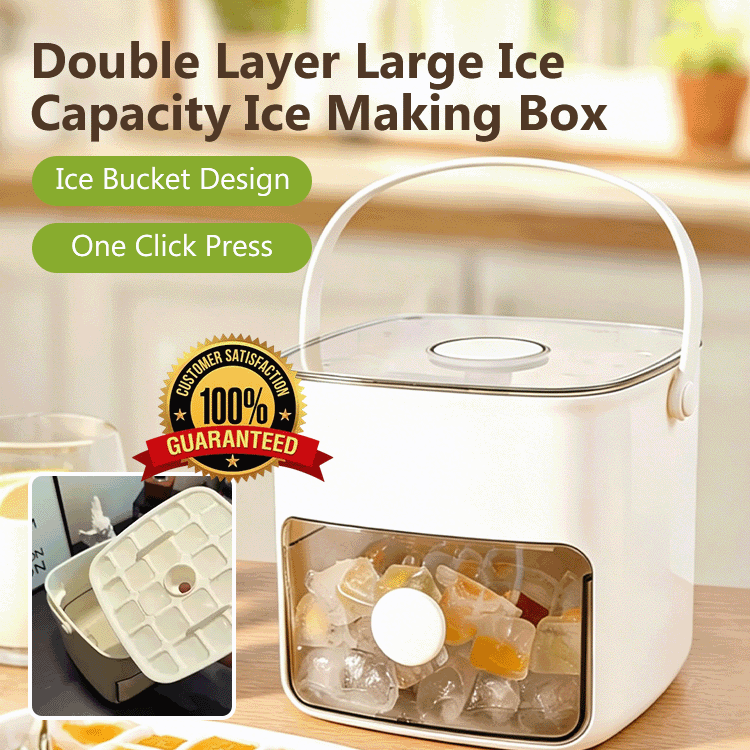 Press & Release Ice Cube Maker
